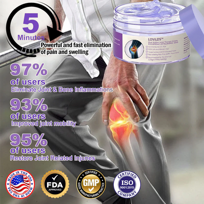 👩‍⚕️LOVILDS™ 7 Day Rapid Joint & Bone Therapy Cream USA Orthopedics (AAOS) Approved