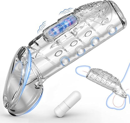 🔥🎁 2025 HOT Deal 💥 Reusable Penis Vibrator – Makes You Longer, Harder & Unstoppable 😍